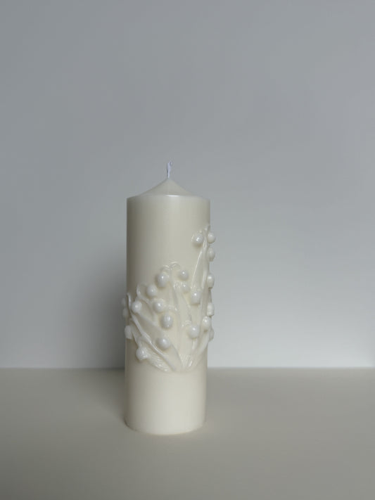 Pilaar Met Bloemen